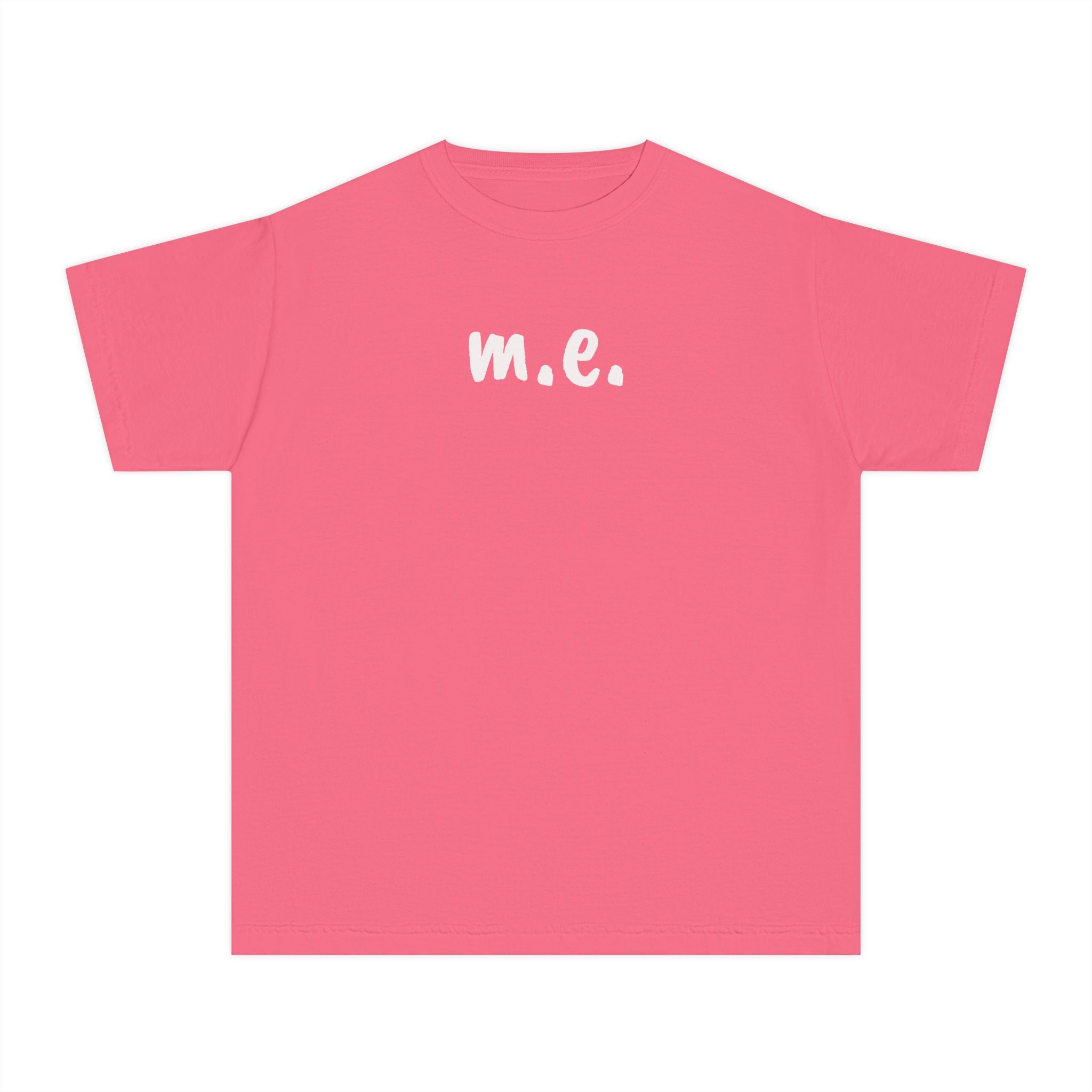T-Shirt - m.e. - Fun Tee for kids - Black Lettering