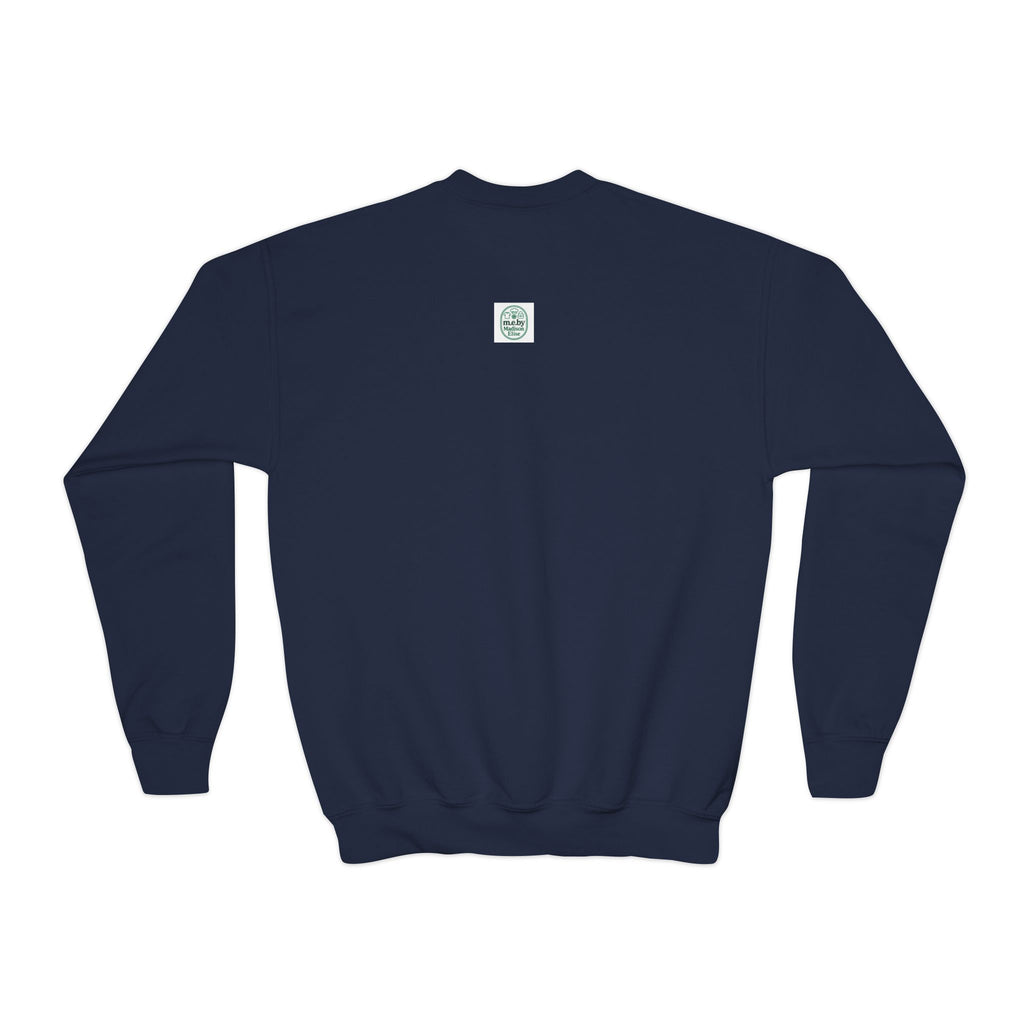 Sweatshirt - Youth Crewneck - It's all about m.e.! - White Lettering