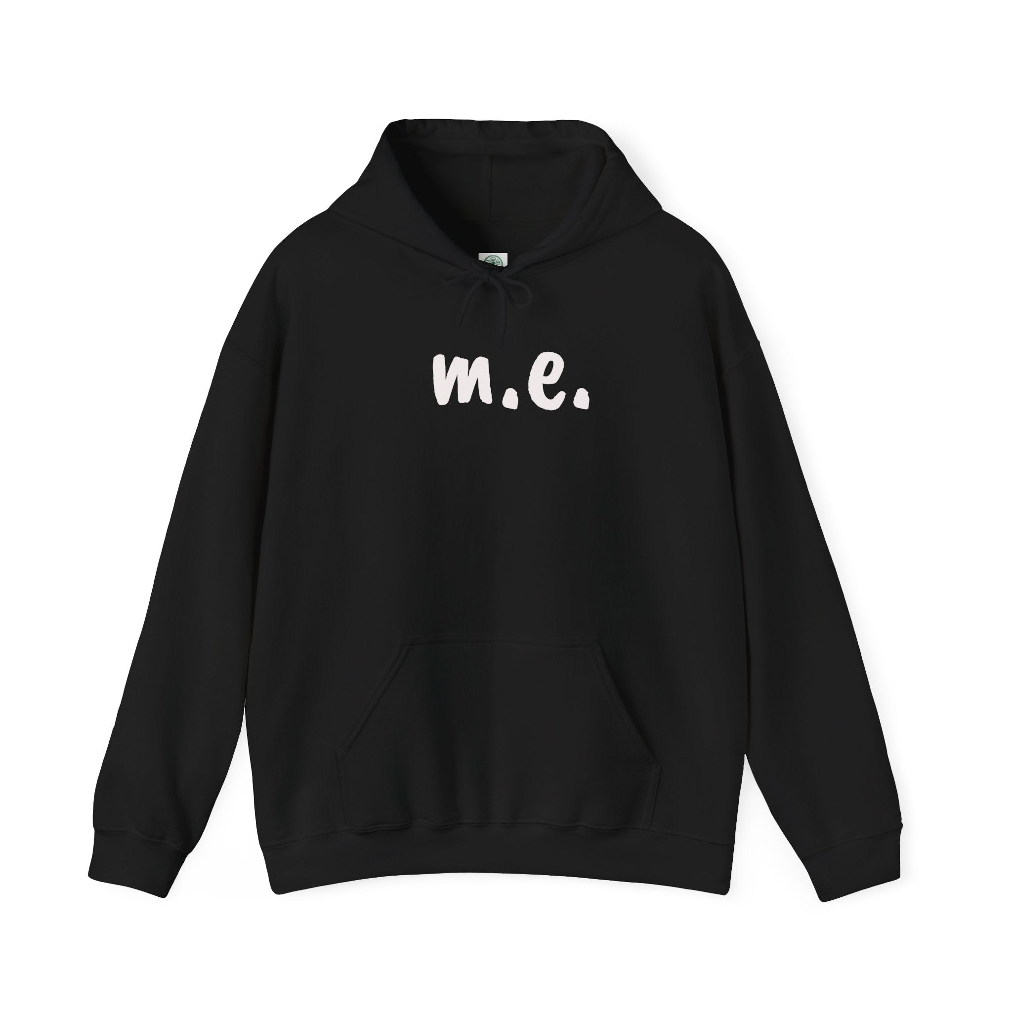 Hoodie - m.e. - White Lettering