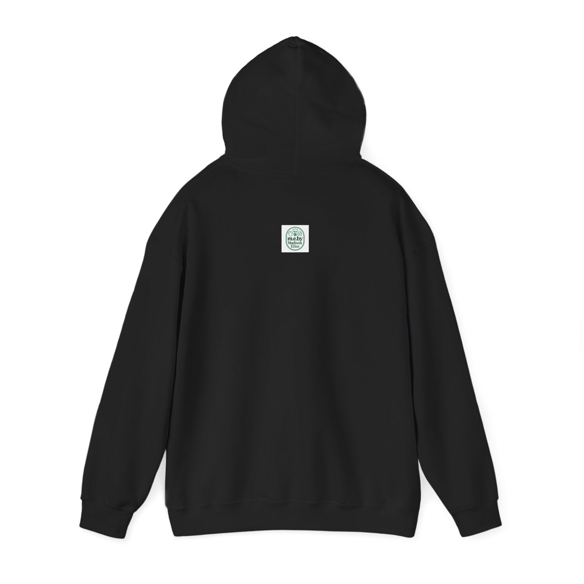 Hoodie— m.e. first! -White Lettering
