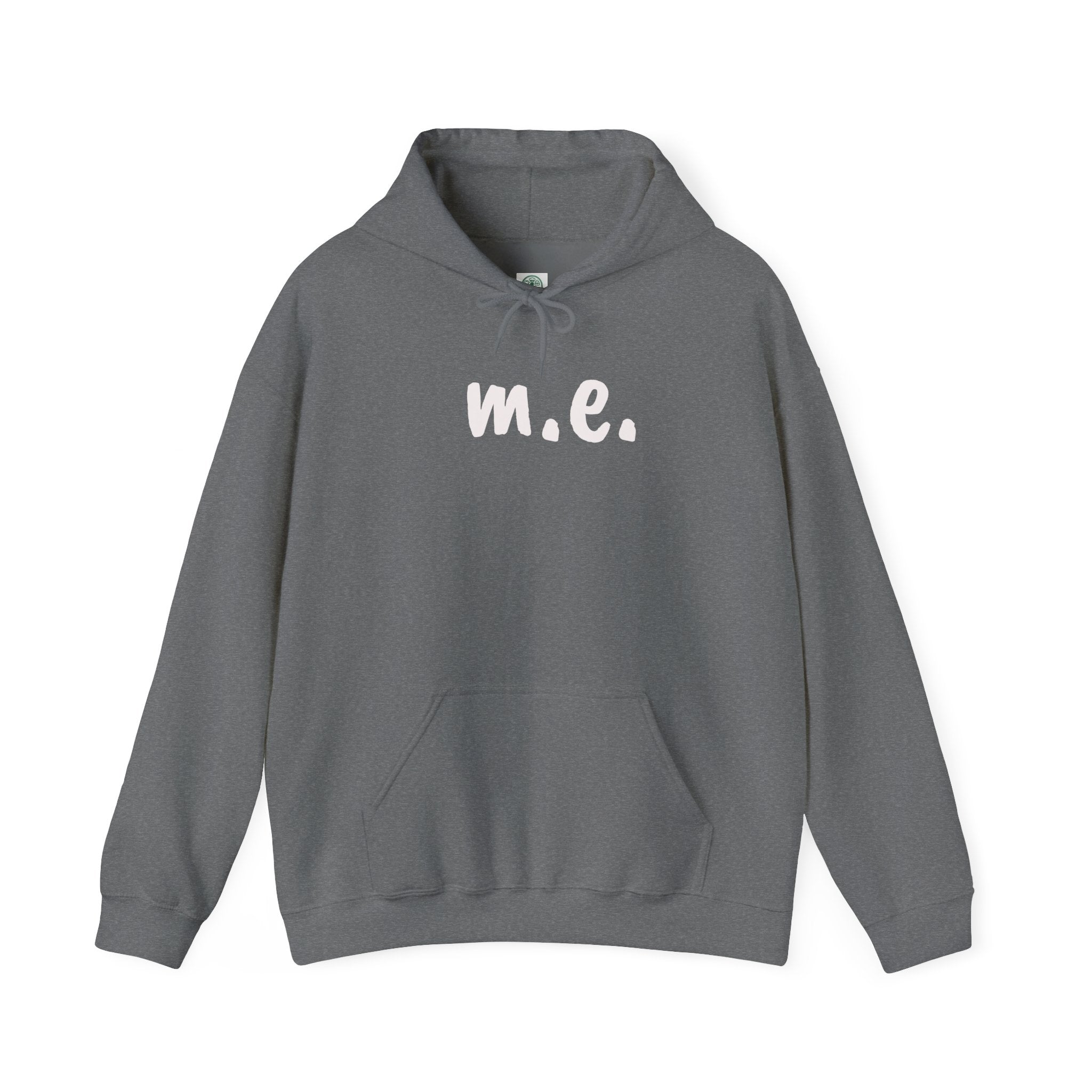 Hoodie - m.e. - White Lettering