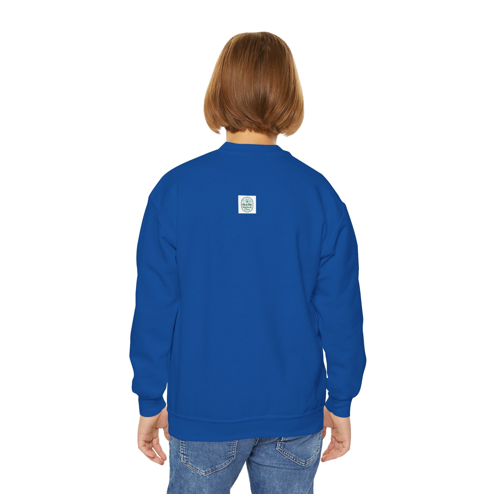 Sweatshirt - Youth Crewneck - It's all about m.e.! - Black Lettering