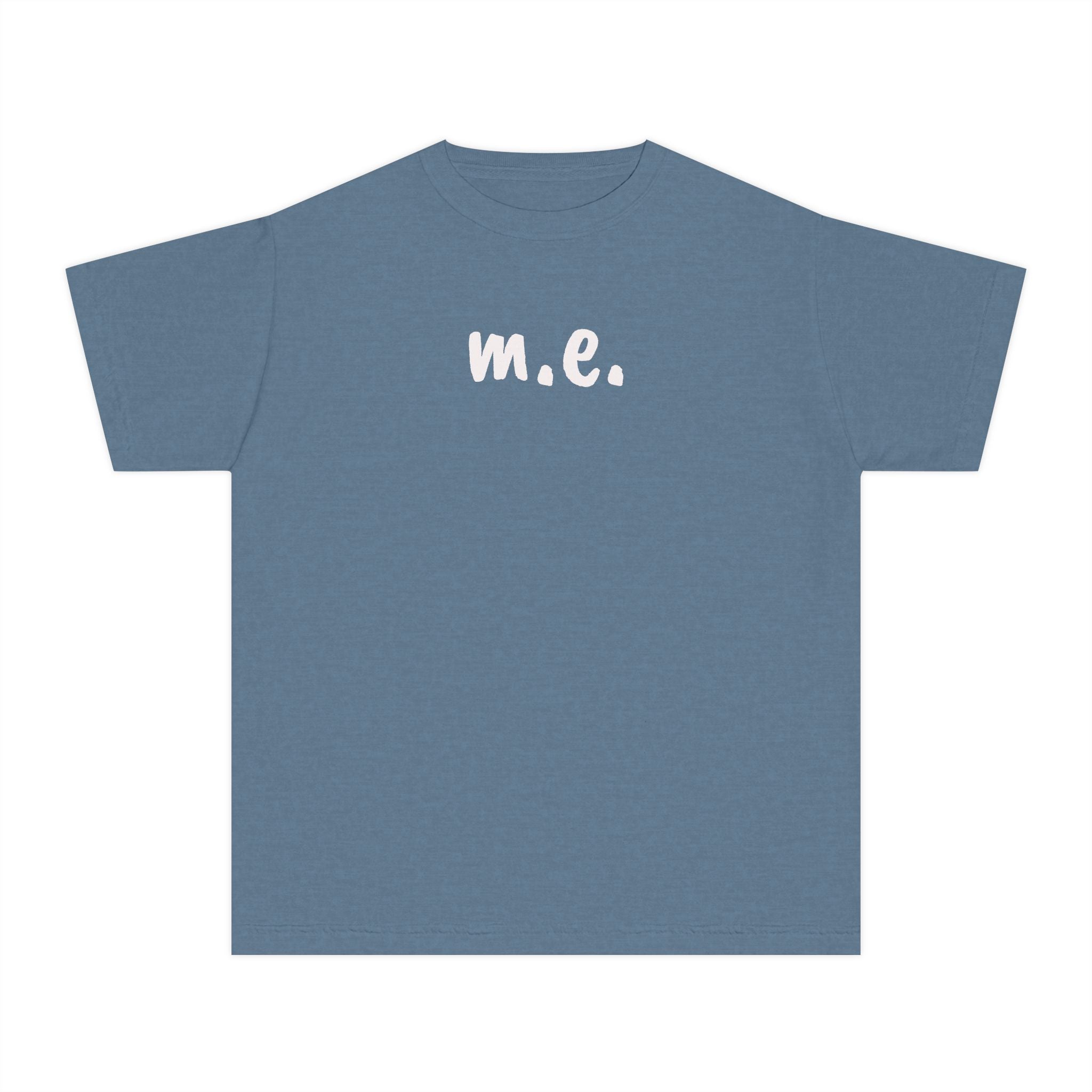 T-Shirt - m.e. - Fun Tee for kids - Black Lettering