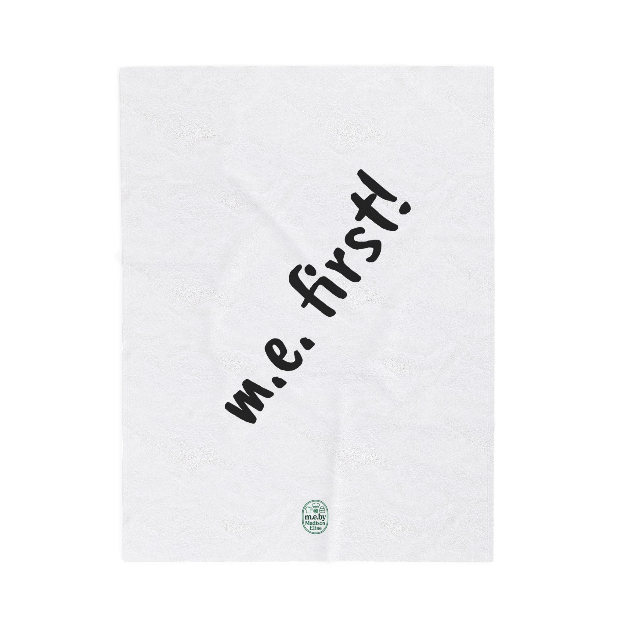 Blanket - m.e. first! - Velveteen Cozy Plush Throw