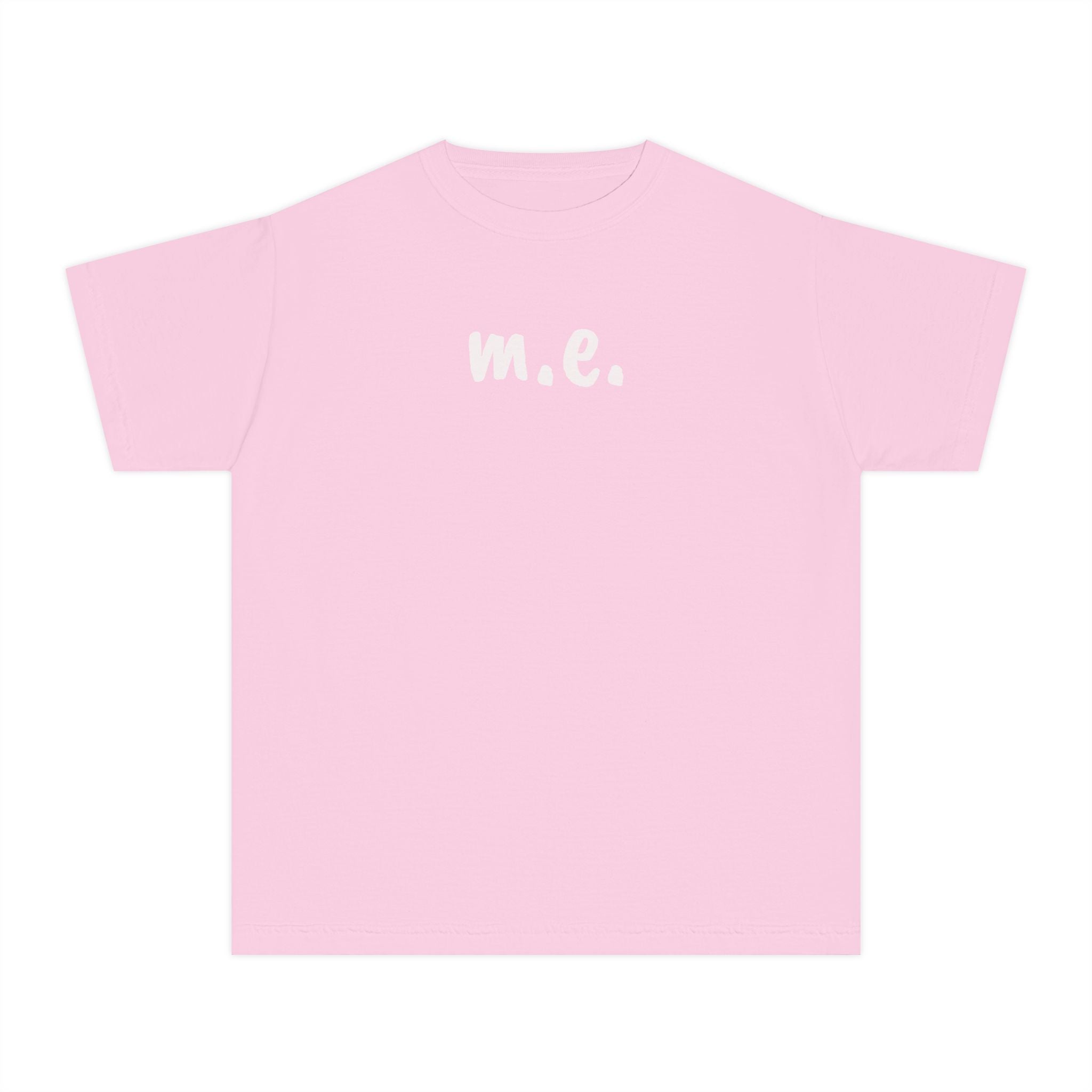 T-Shirt - m.e. - Fun Tee for kids - Black Lettering