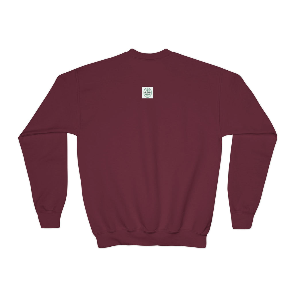 Sweatshirt - Youth Crewneck - It's all about m.e.! - White Lettering