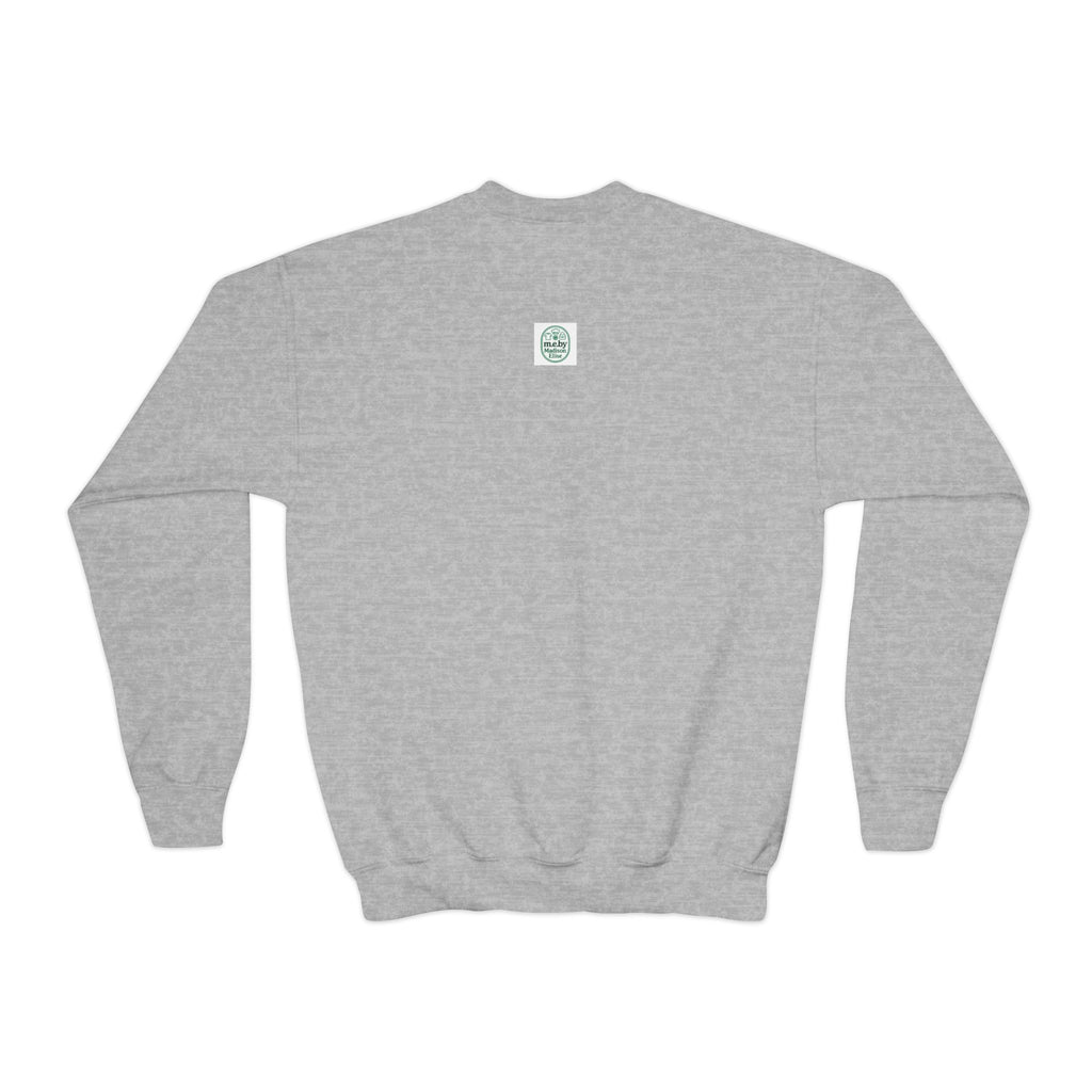 Sweatshirt - Youth Crewneck - m.e. first! - Black Lettering