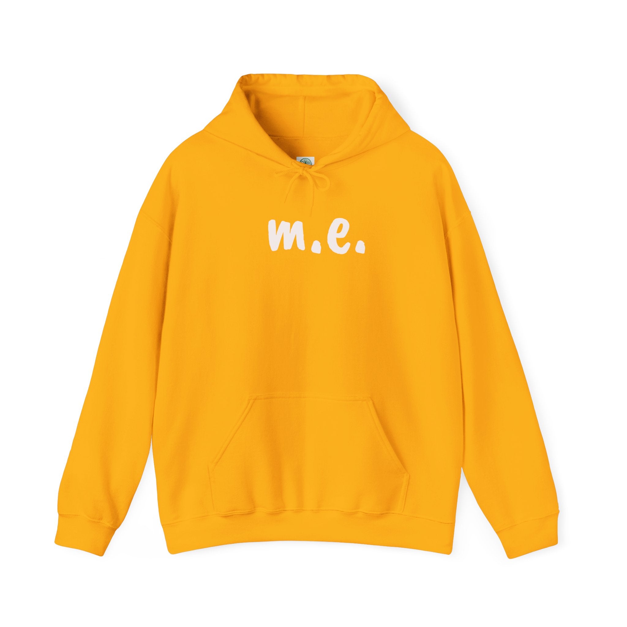 Hoodie - m.e. - White Lettering