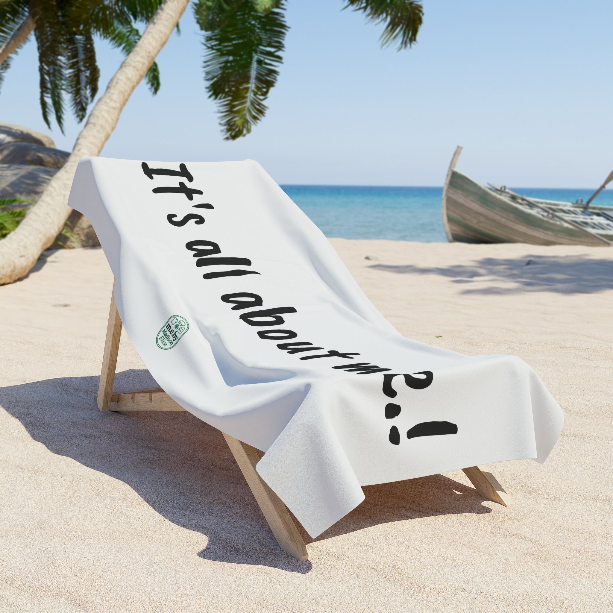 Towel - It's all about m.e.! Summer Beach Towel