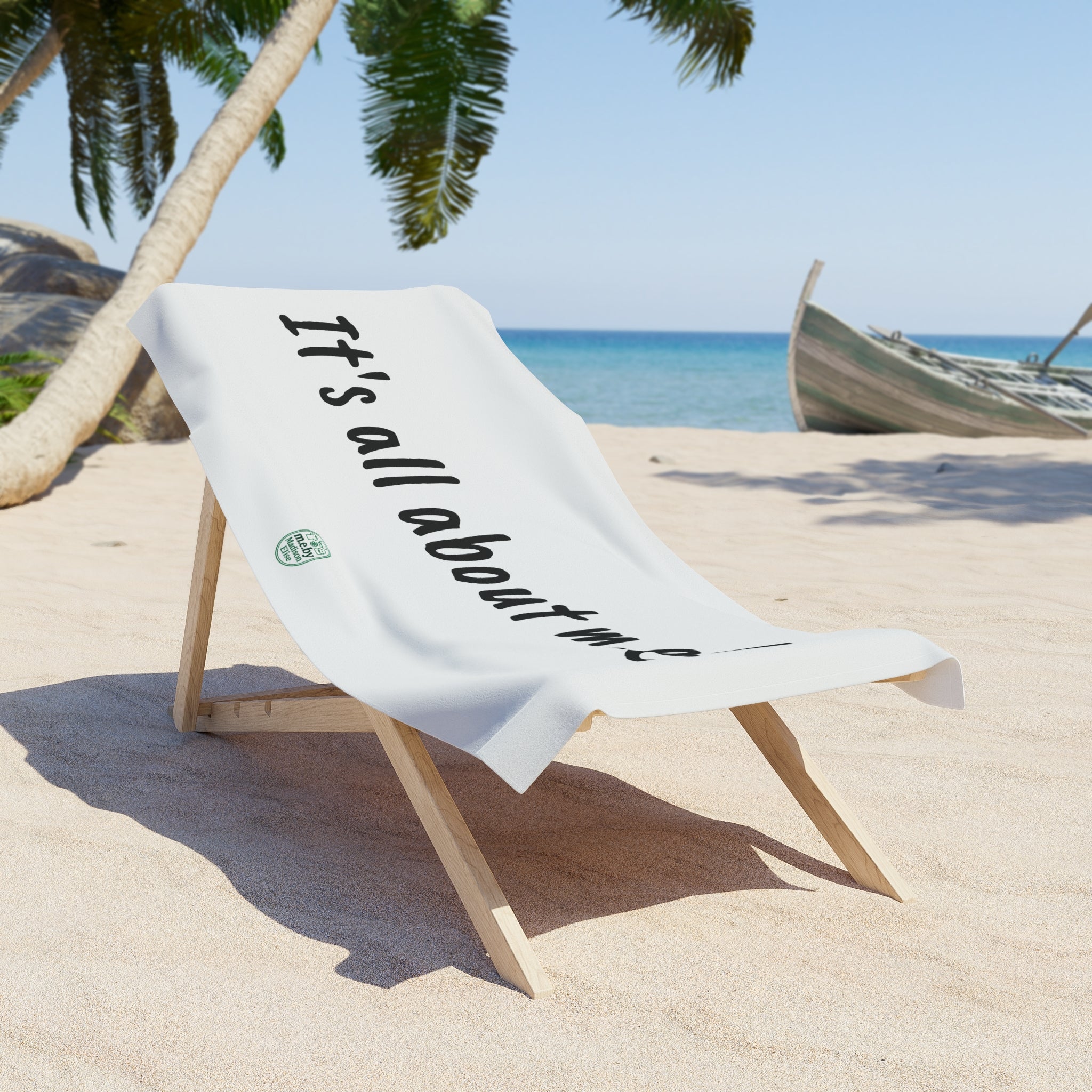 Towel - It's all about m.e.! Summer Beach Towel