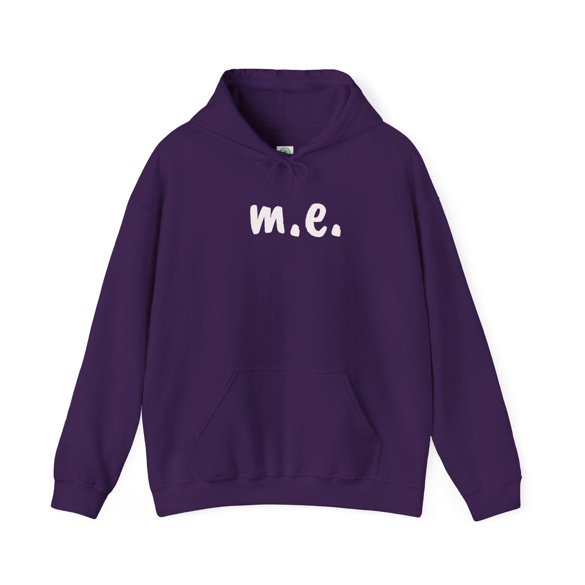 Hoodie - m.e. - White Lettering