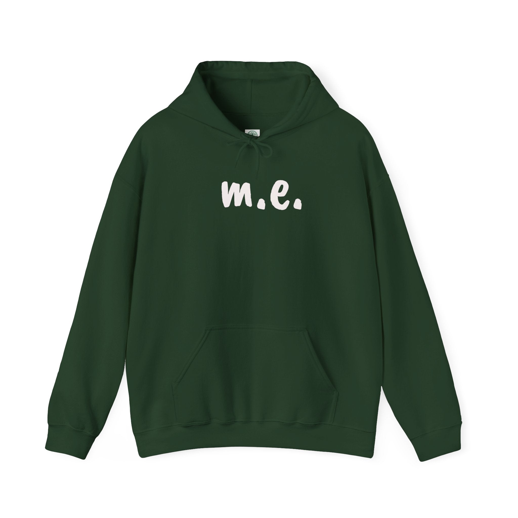 Hoodie - m.e. - White Lettering