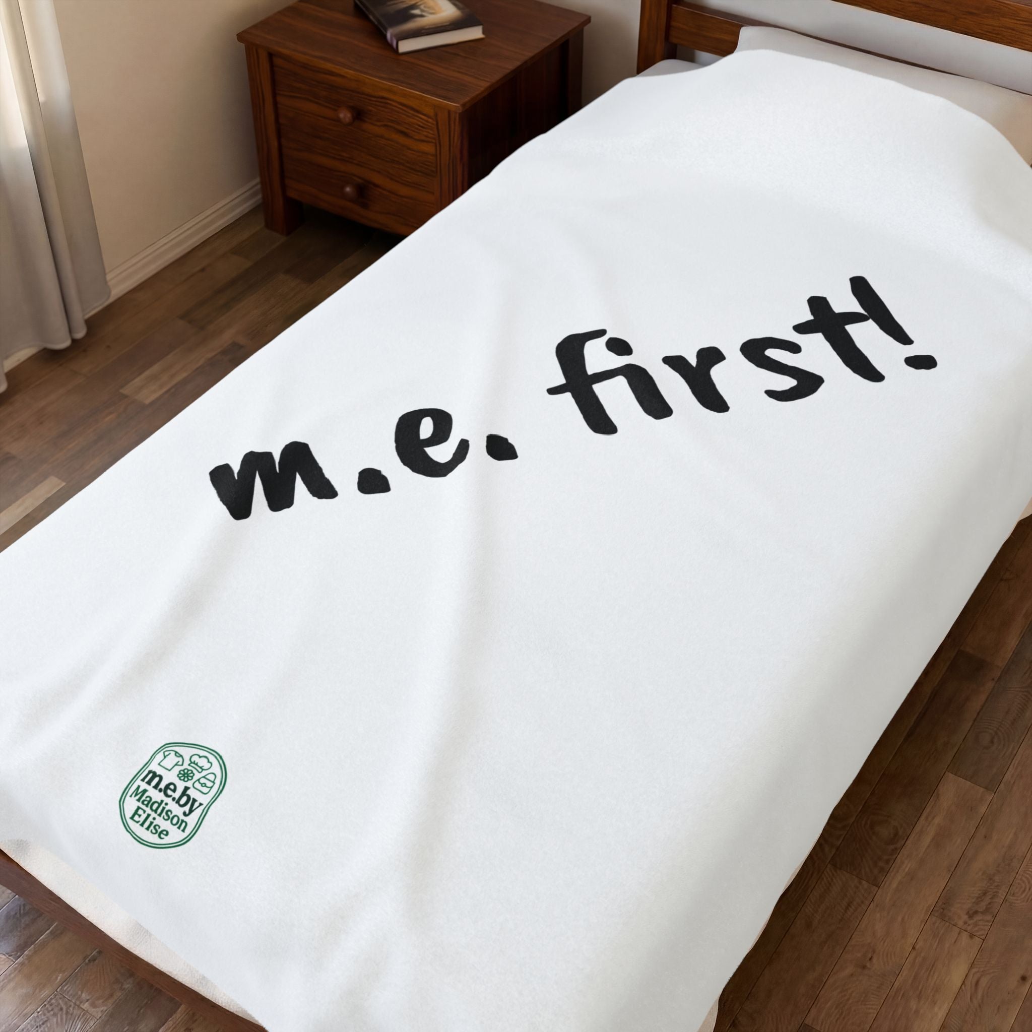 Blanket - m.e. first! - Velveteen Cozy Plush Throw