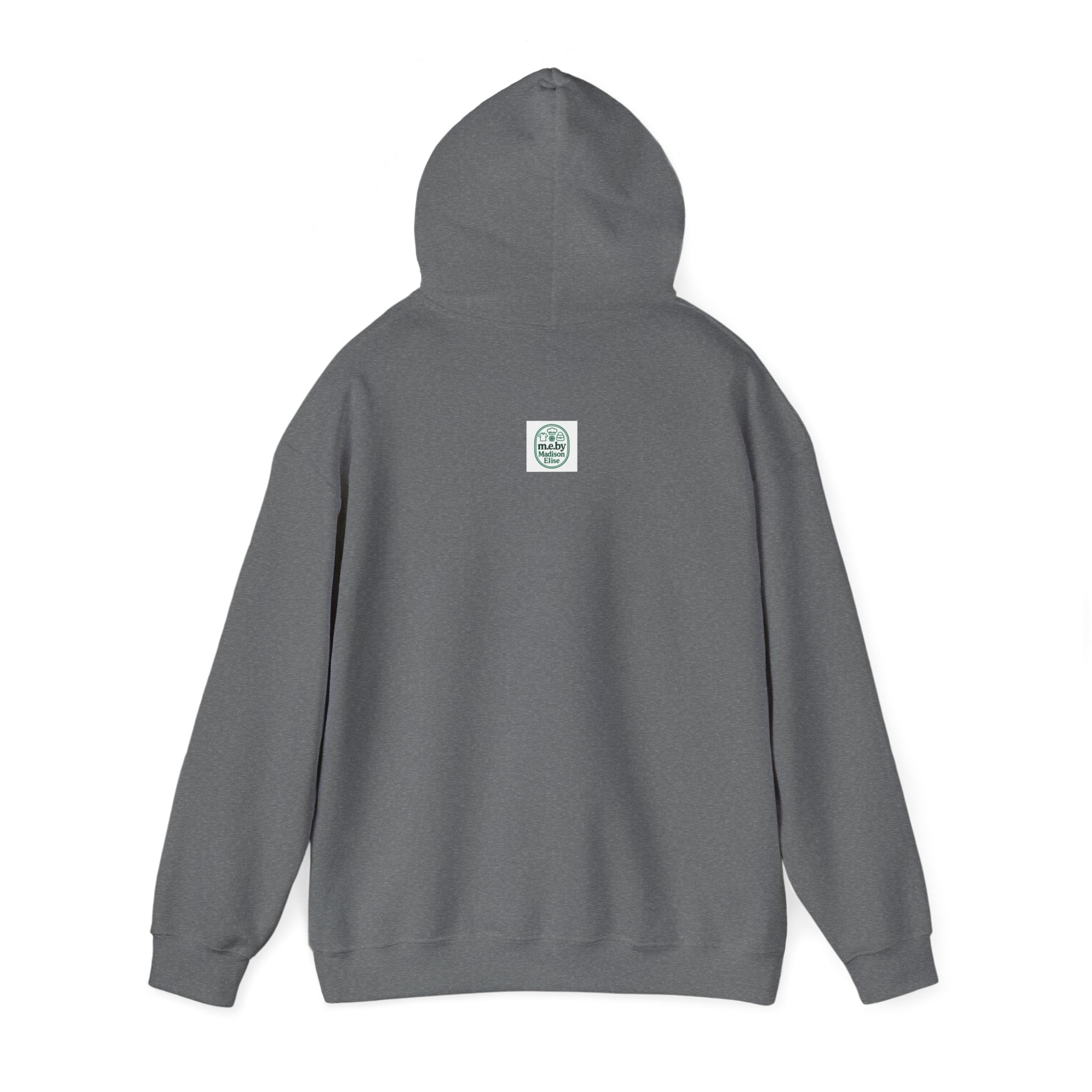 Hoodie— m.e. first! -White Lettering