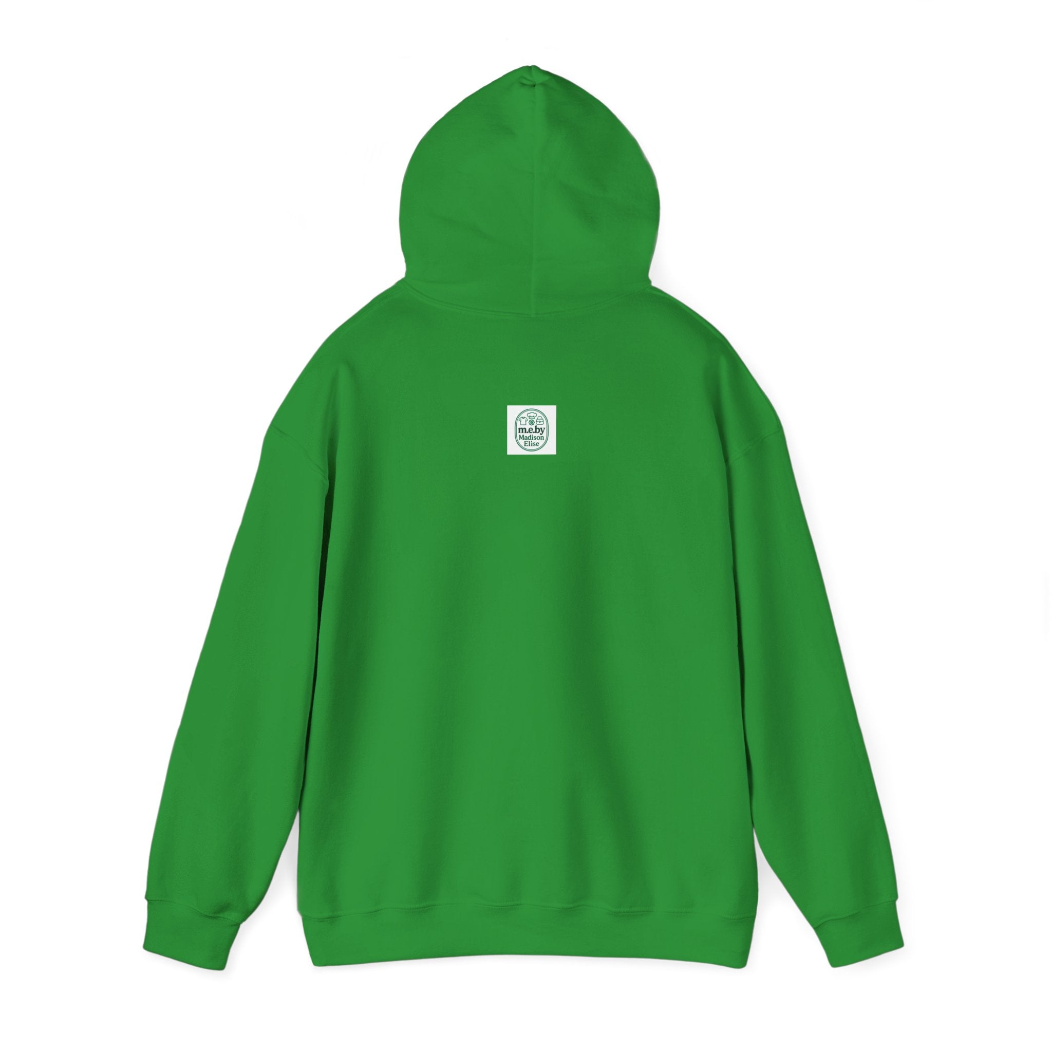 Hoodie— m.e. first! -White Lettering