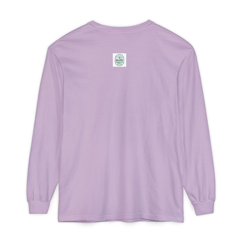 T-Shirt - Unisex Long Sleeve - m.e. - White Lettering