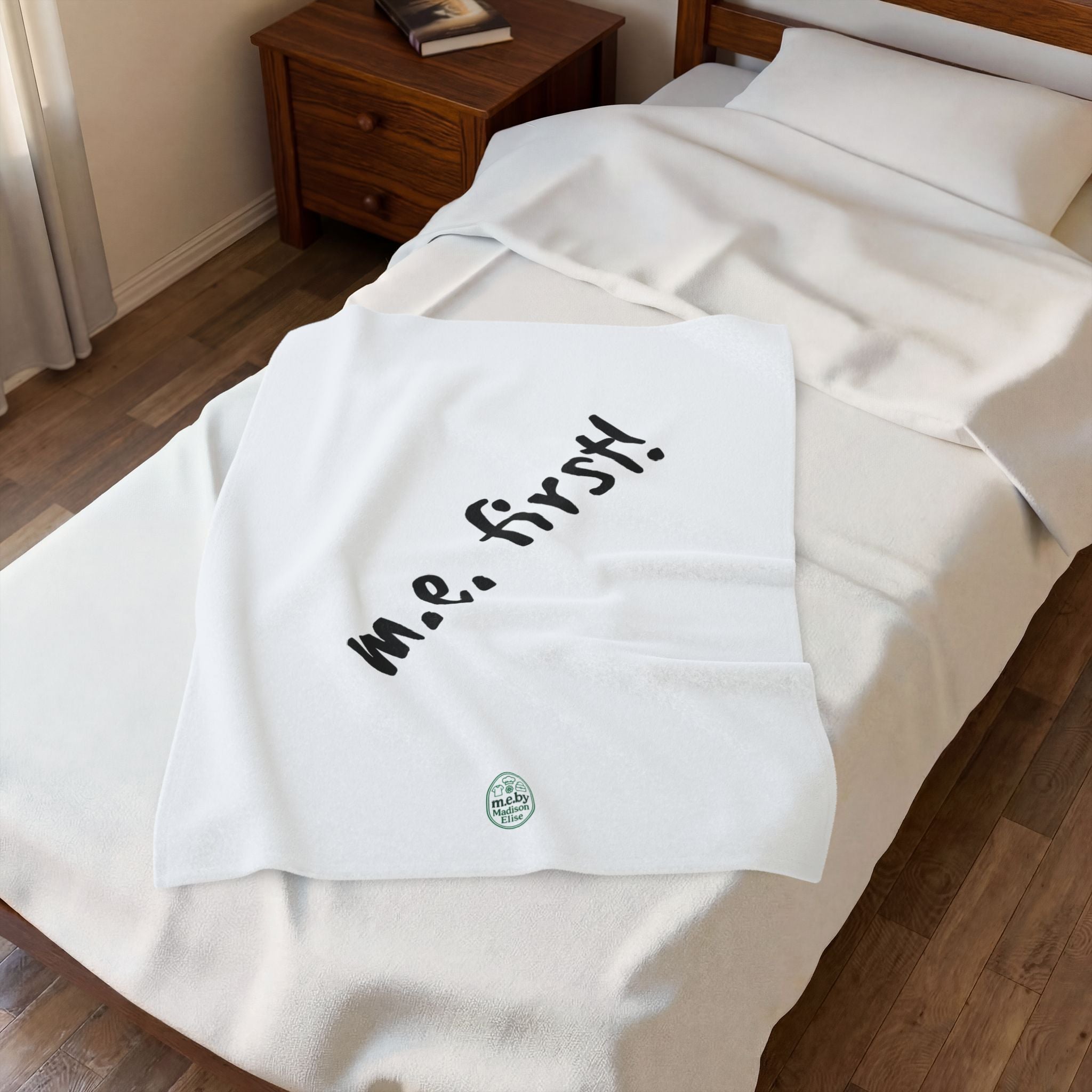 Blanket - m.e. first! - Velveteen Cozy Plush Throw