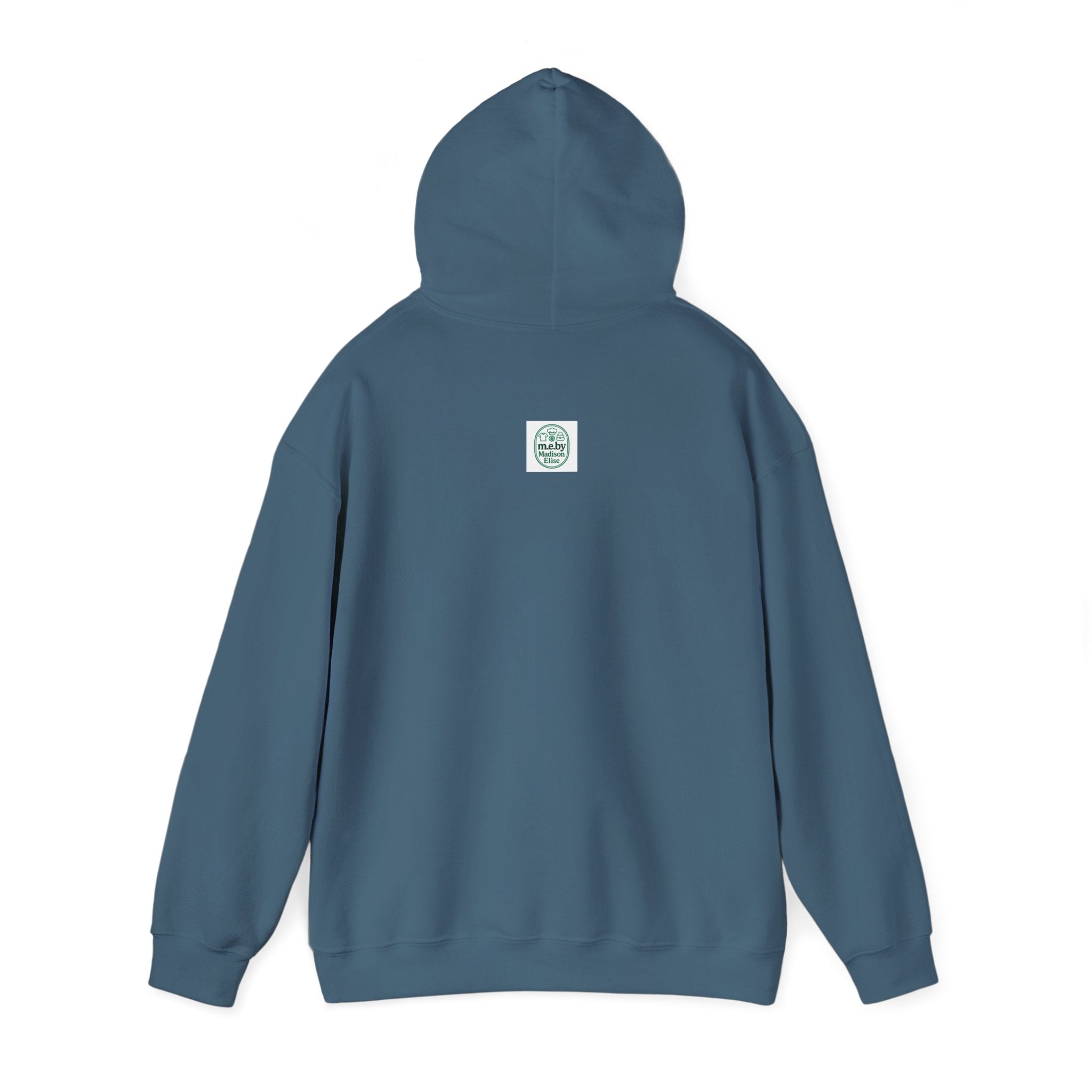 Hoodie— m.e. first! -White Lettering