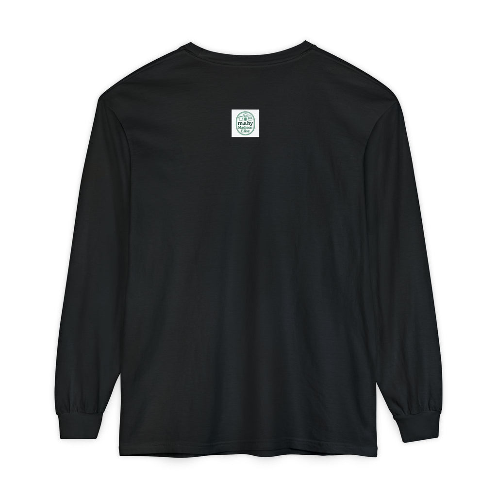 T-Shirt - Unisex Long Sleeve - m.e. - White Lettering
