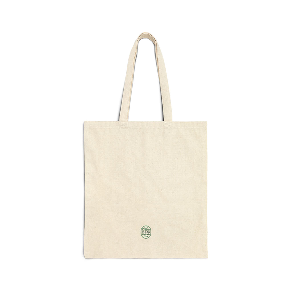 Tote - it's all about m.e.! - Cotton Canvas  Bag