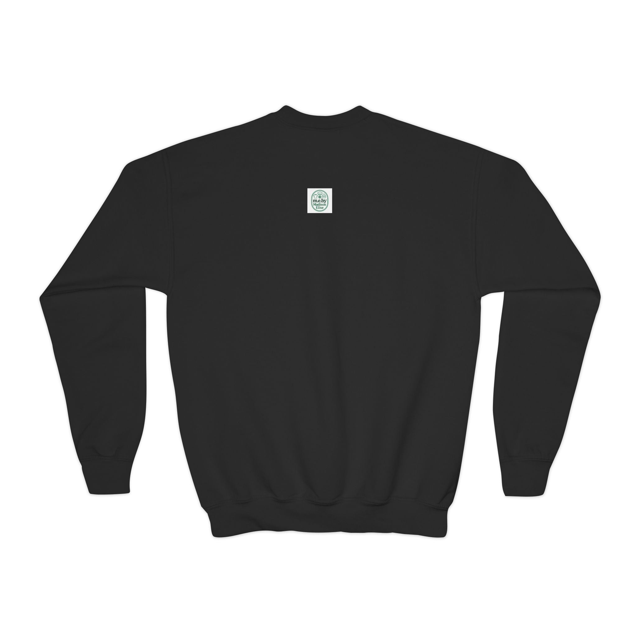 Sweatshirt - Youth Crewneck - m.e. first! - White Lettering