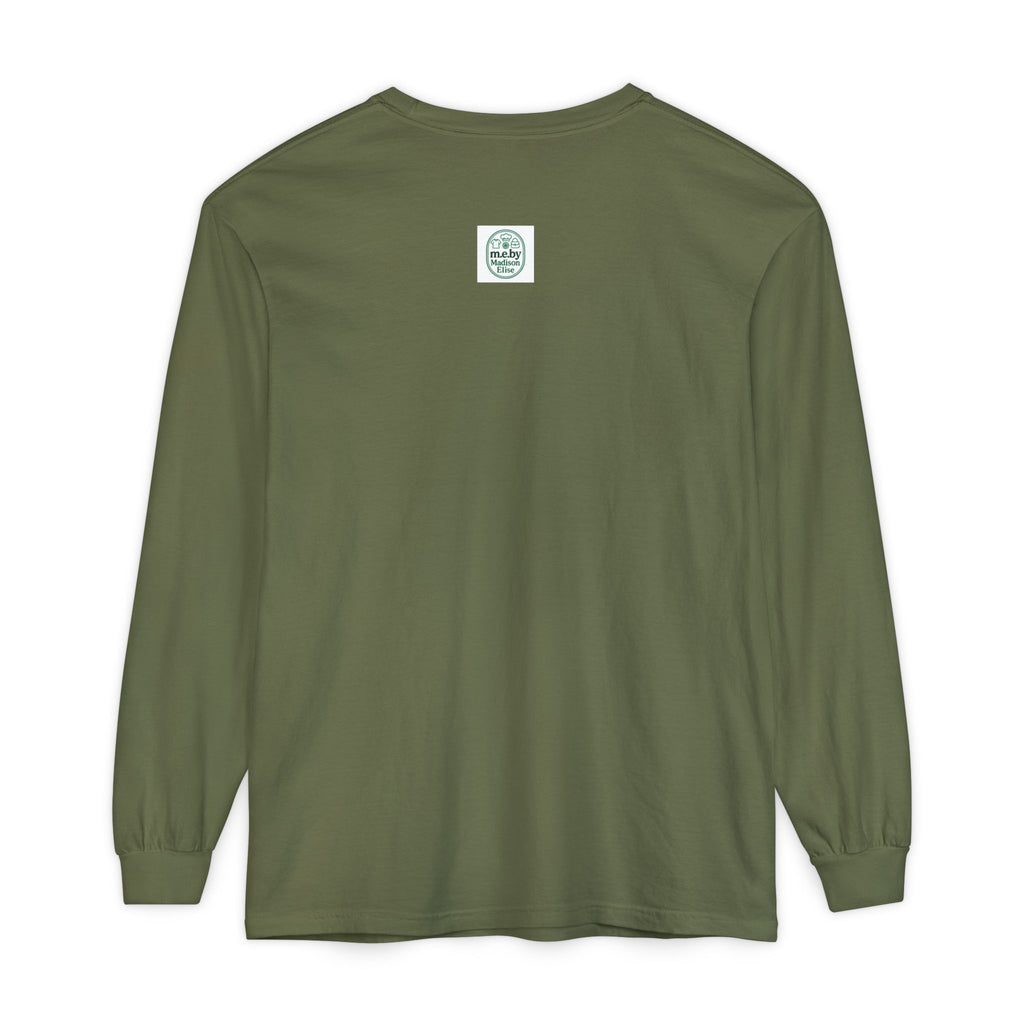 T-Shirt - Unisex Long Sleeve - m.e. - White Lettering