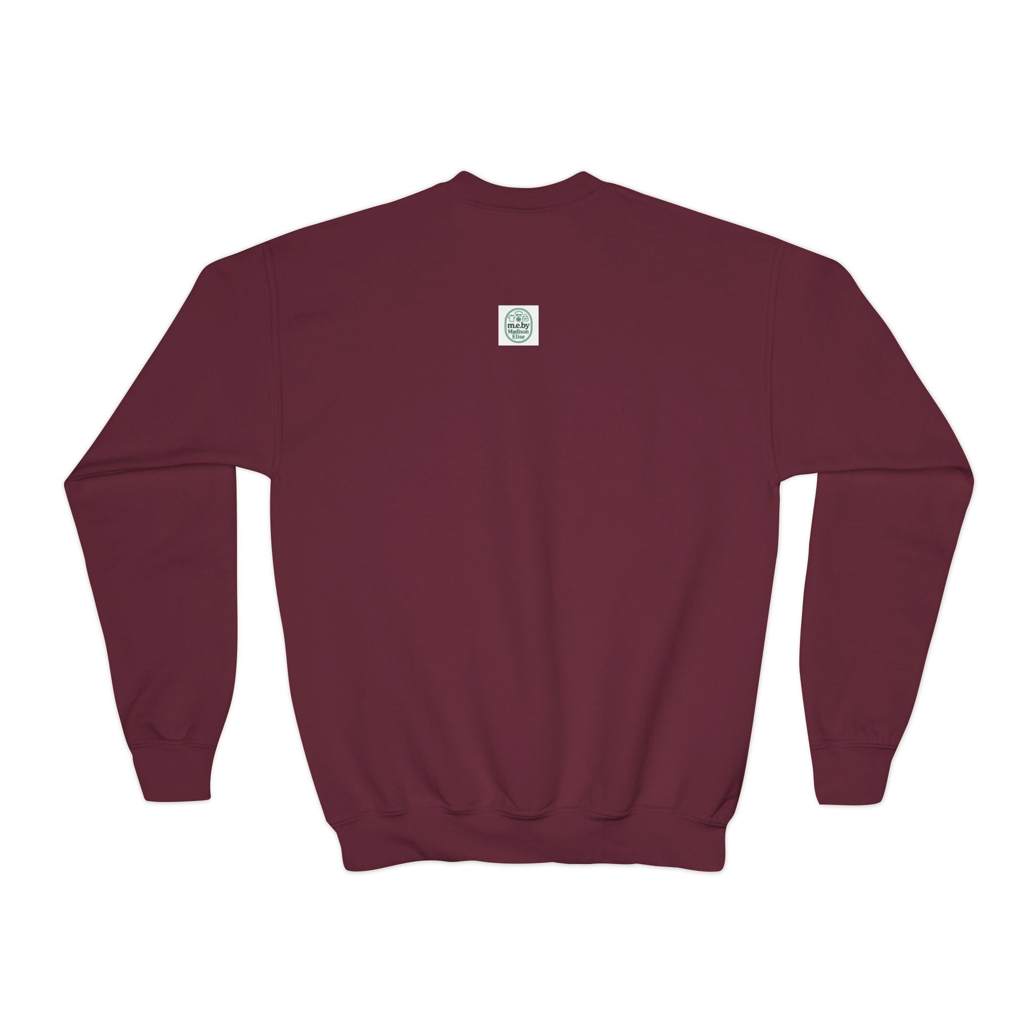 Sweatshirt - Youth Crewneck - m.e. first! - White Lettering