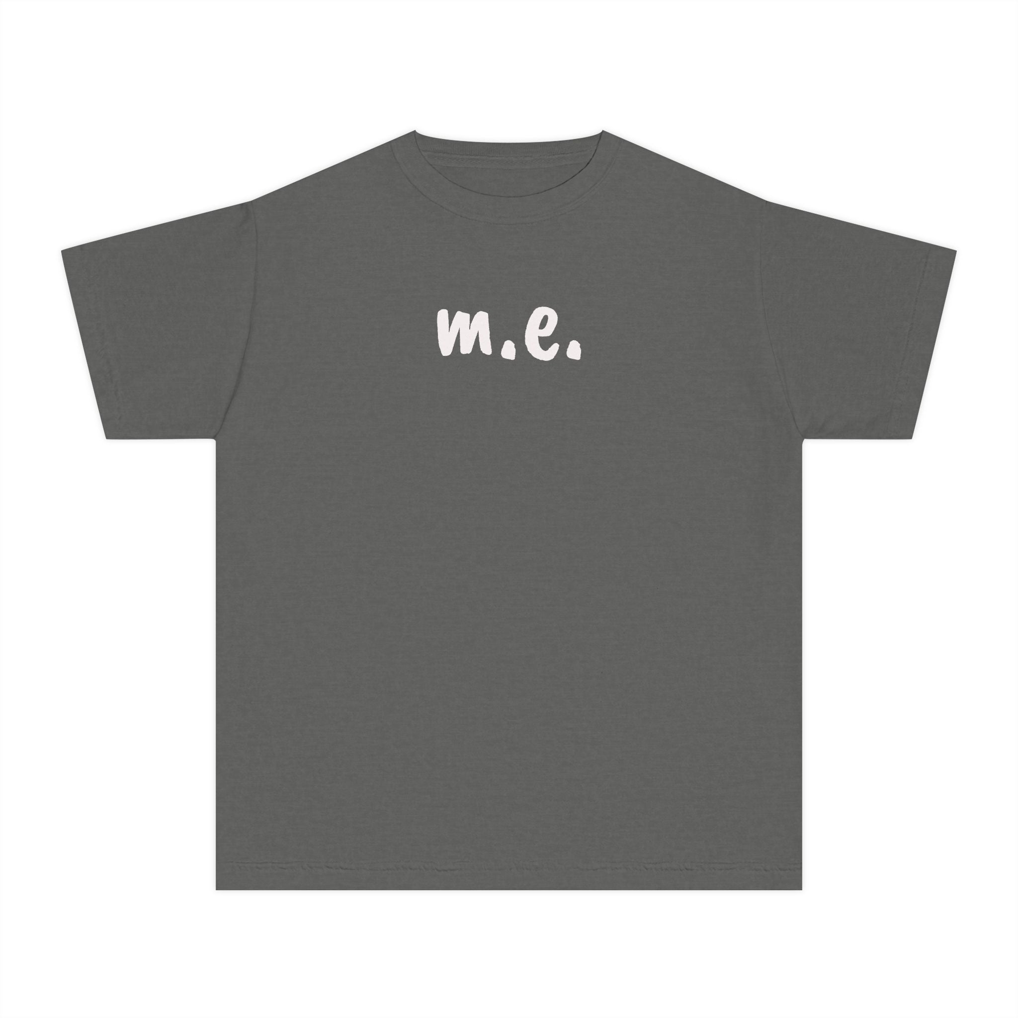 T-Shirt - m.e. - Fun Tee for kids - Black Lettering