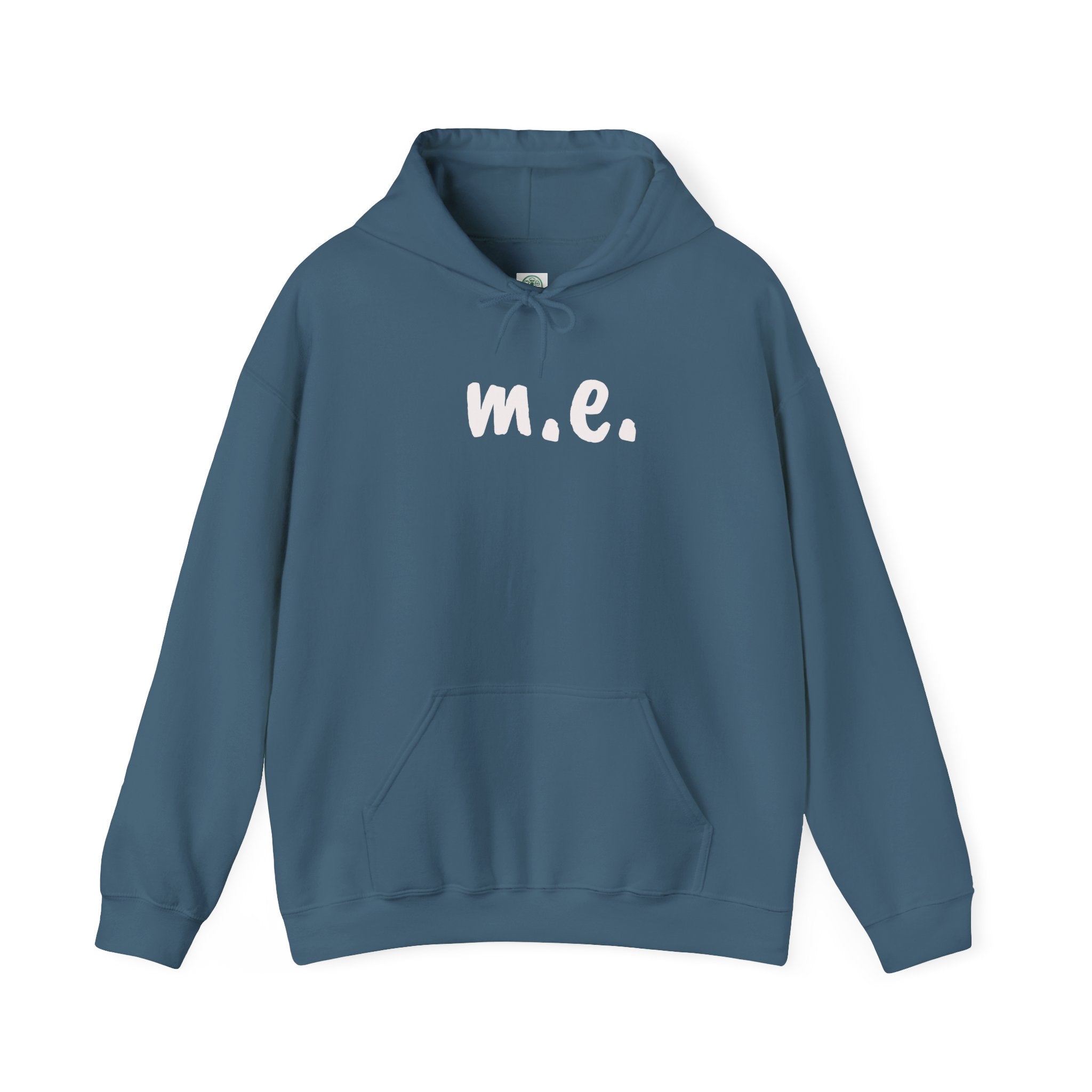 Hoodie - m.e. - White Lettering