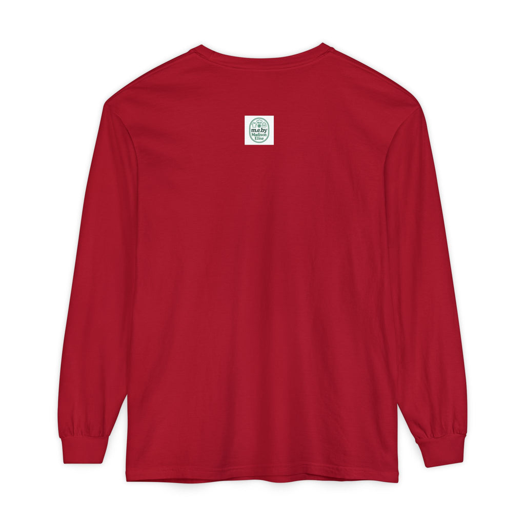 T-Shirt - Unisex Long Sleeve - m.e. - White Lettering