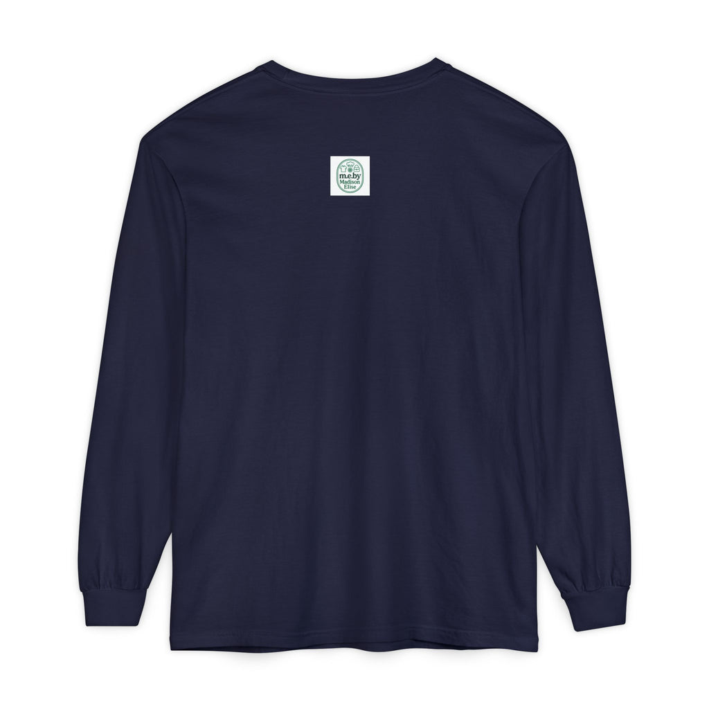 T-Shirt - Unisex Long Sleeve - m.e.first! - White Lettering
