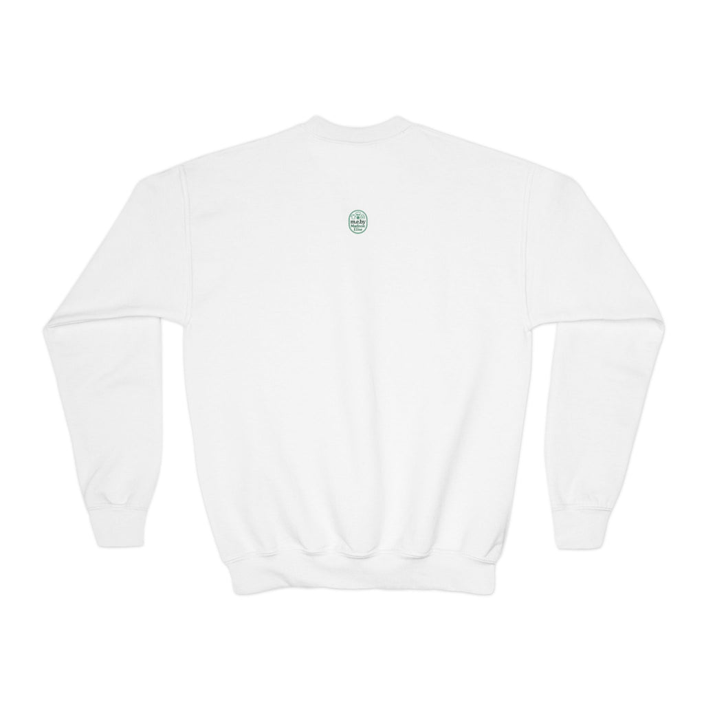 Sweatshirt - Youth Crewneck - m.e. first! - Black Lettering