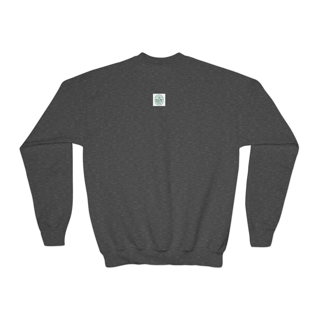 Sweatshirt - Youth Crewneck - It's all about m.e.! - White Lettering